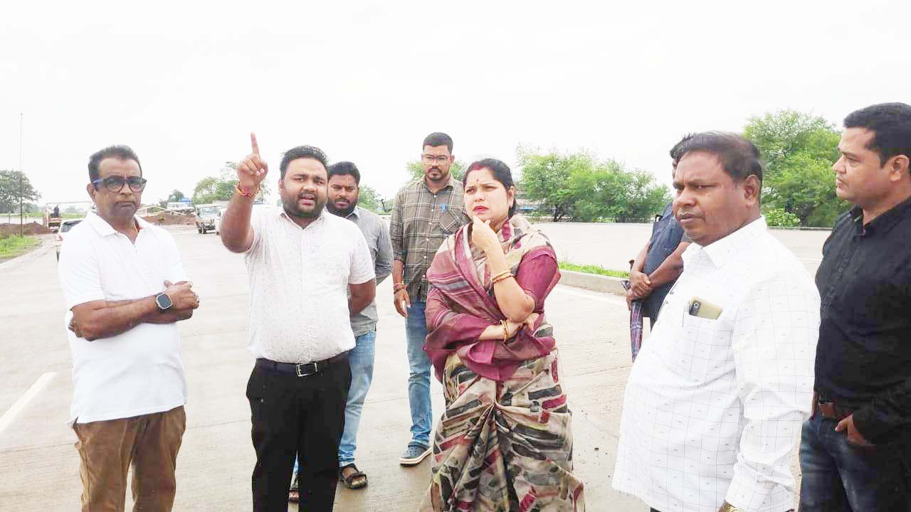 बाईपास मार्ग को जल्द शुरू करने विधायक के निर्देश हाईटेंशन तार की समस्या जल्द दूर करने कहा