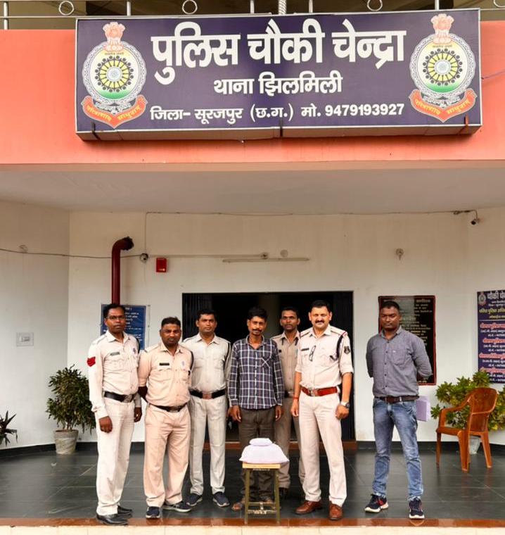 गांजा सहित एक गिरफ्तार