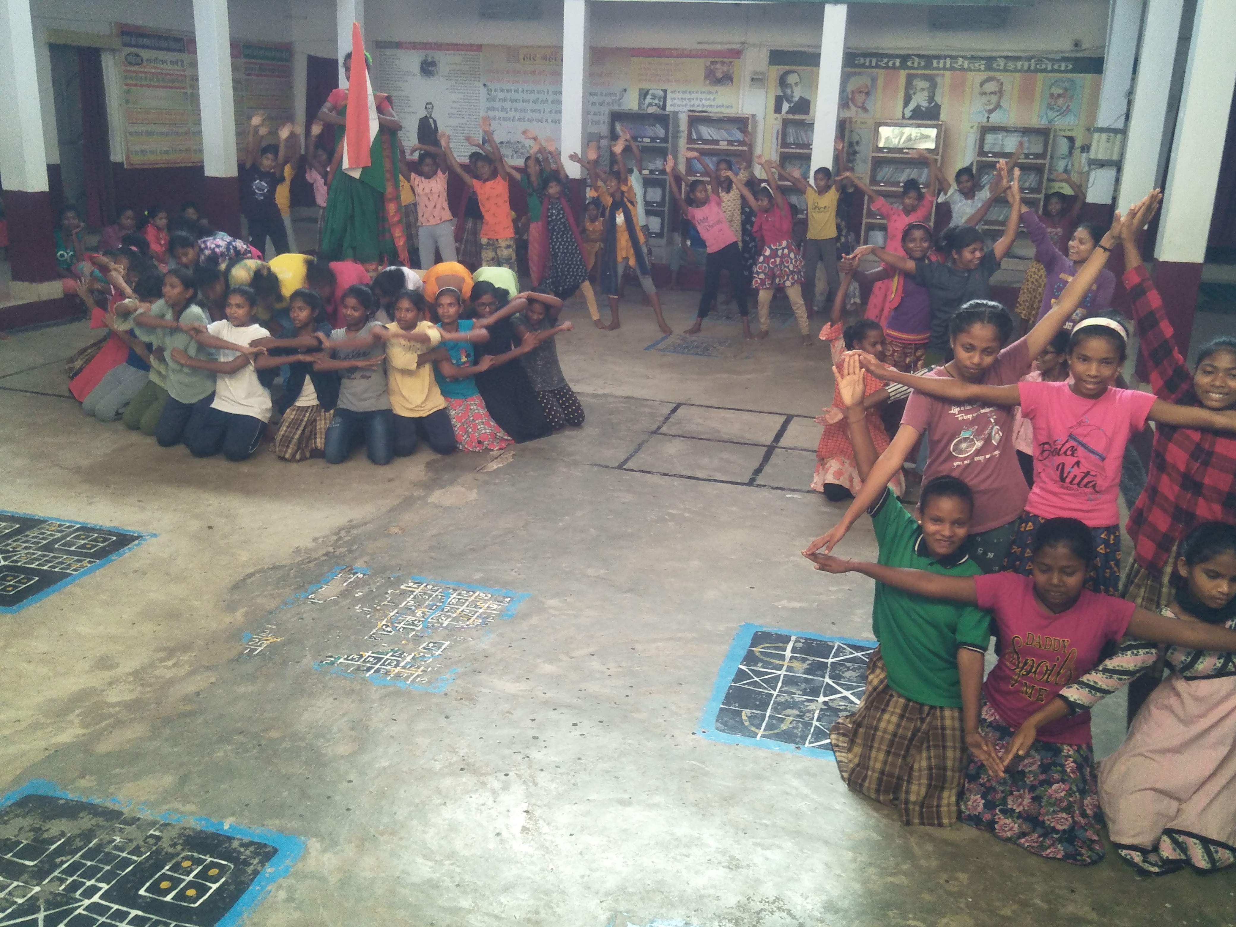 कस्तूरबा गांधी विद्यालय में आजादी का अमृत महोत्सव 