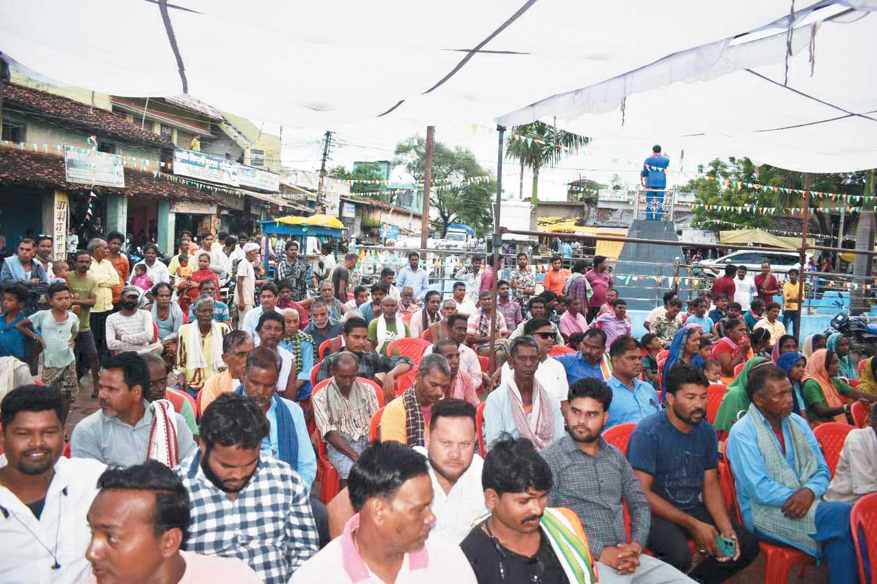 विधायक उत्तरी ने कोसीर में हाट बाजार शेड निर्माण का किया भूमिपूजन