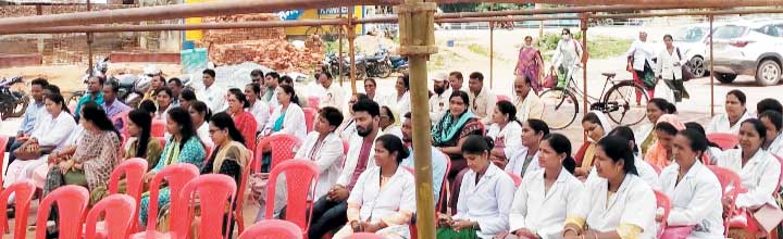 5 सूत्रीय लंबित मांग, बेमुद्दत हड़ताल शुरू