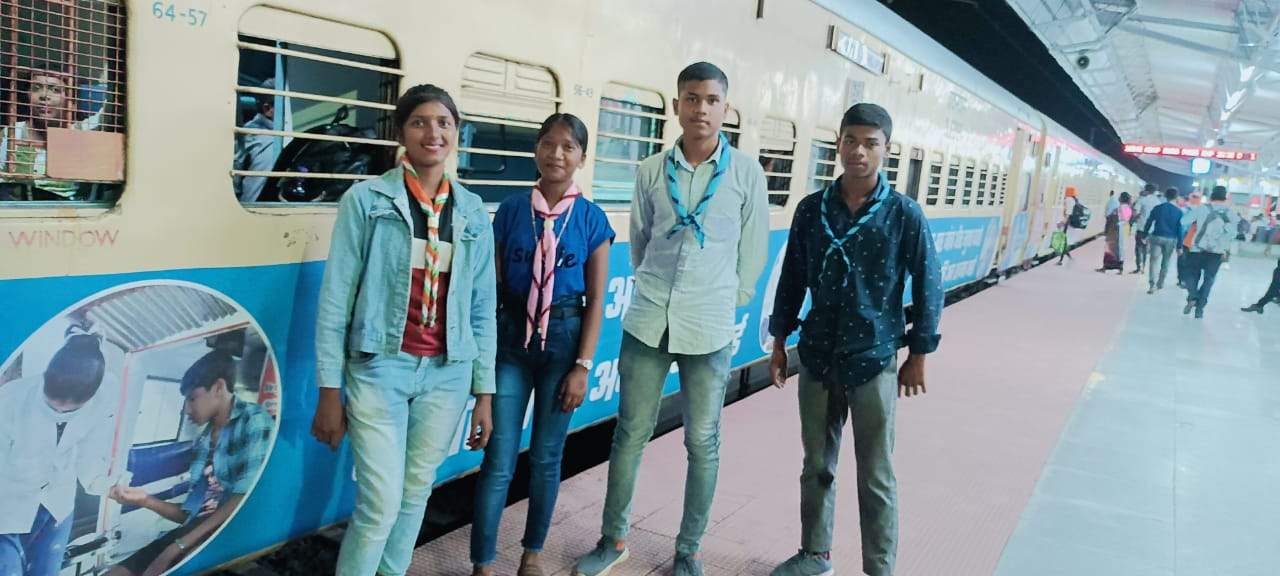 एडवेंचर कैंप, स्काउट-गाइड के 4 बच्चे गोवा रवाना