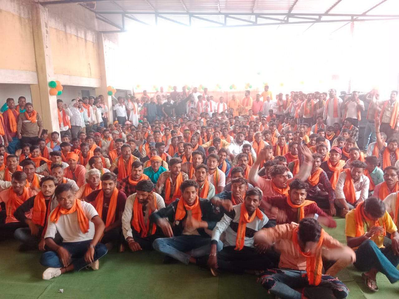 442 युवाओं ने थामा भाजपा का दामन