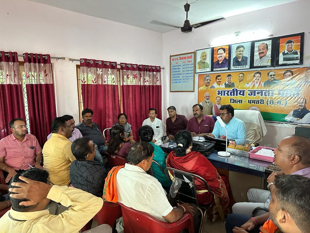 घोषणा पत्र के लिए छत्तीसगढिय़ा के मन की बात जानने भाजपा निकालेगी यात्रा - पवार