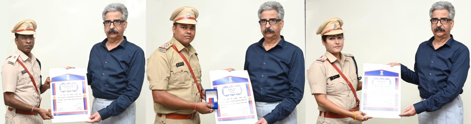 वर्ष-22 में ‘अपराध अन्वेषण में उत्कृष्टता के लिए केन्द्रीय गृहमंत्री पदक’ 