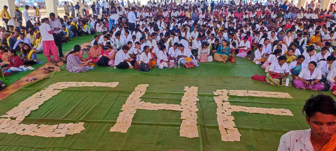  राहुल गांधी को ईमेल से डिजिटल पोस्ट कार्ड भेजा हड़तालियों ने 7 वें दिन भी तूता में धरना जारी