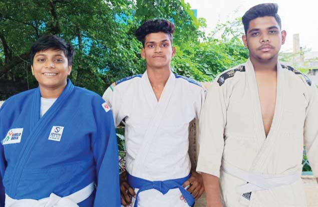 राष्ट्रीय जूडो प्रतियोगिता में छत्तीसगढ़ का प्रतिनिधित्व करेंगे जिले के तीन खिलाड़ी