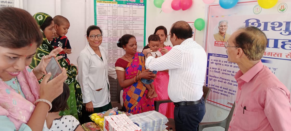  शिशु संरक्षण माह शुरु