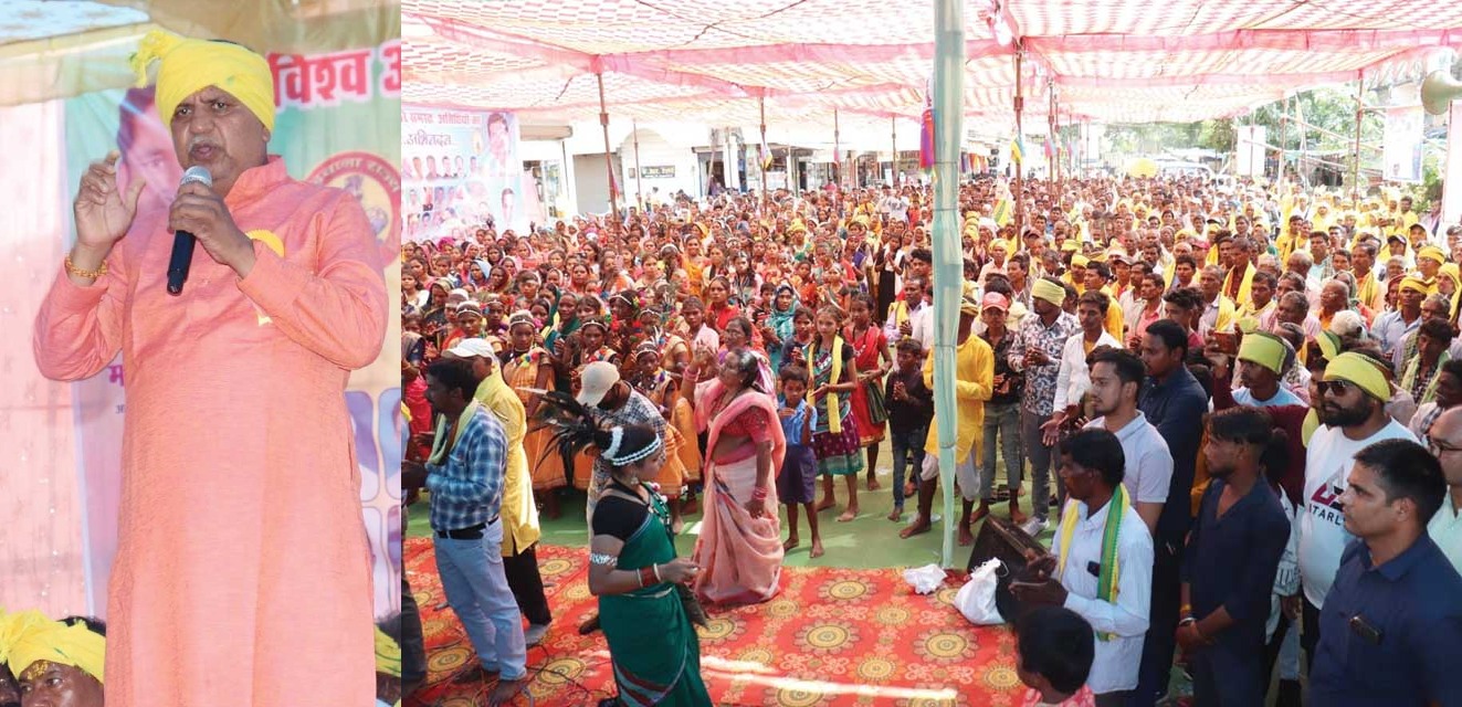 कला, वेशभूषा एवं सांस्कृतिक विविधताओं को समेटे हुए आदिवासी भाई-बहन देश का गौरव-शिवरतन