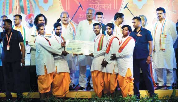 सीएम के हाथों राम वन गमन पर्यटन परिपथ के निर्माण लोकार्पित