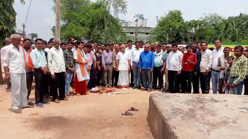  भेण्डरी में बनेगी हिंगलाज माता मंदिर की भव्य झांकी, ग्रामीणों ने किया भूमिपूजन