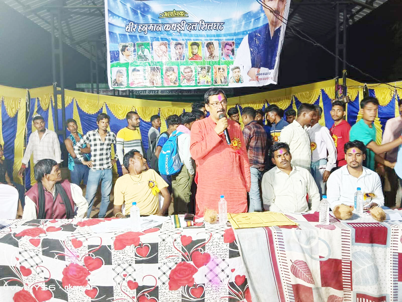 सिलघट में हुई रात्रिकालीन कबड्डी स्पर्धा