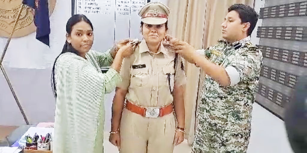 पदोन्नति पर डीएसपी नेहा बनी अतिरिक्त पुलिस अधीक्षक