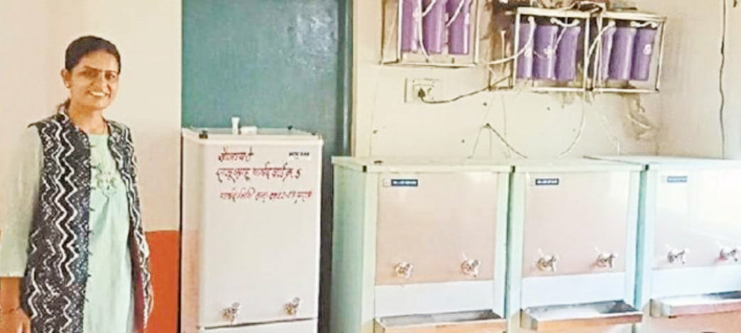 खबर का असर : पार्षद निधि में गड़बड़ी के खुलासे से हडक़ंप, रातों-रात लगा वाटर कूलर 