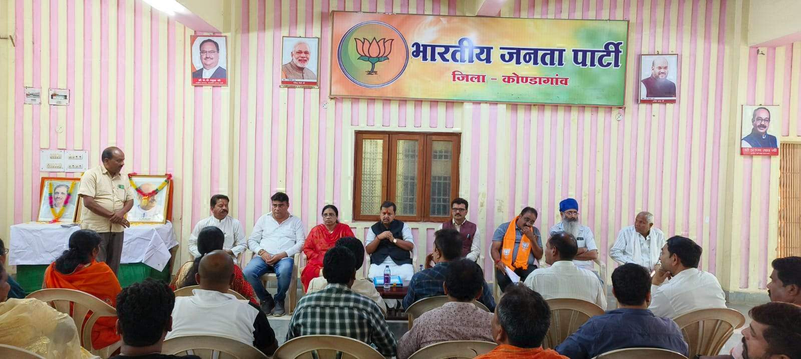 भाजपा की परिवर्तन यात्रा आज पहुंचेगी कोण्डागांव