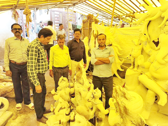 प्लास्टर ऑफ पेरिसर की प्रतिमा निर्माण पर होगी कड़ी कार्रवाई प्लास्टर ऑफ पेरिसर की प्रतिमा निर्माण पर होगी कड़ी कार्रवाई