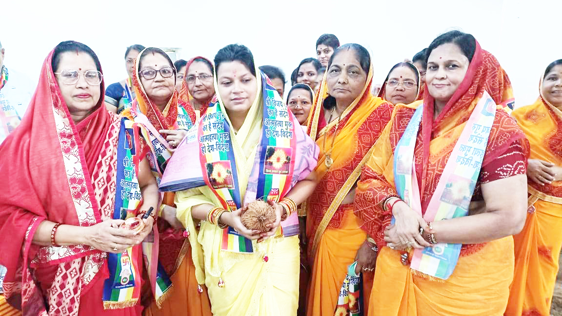 प्रीति चिराग गोलछा के 28 उपवास, शांति क्रांति संघ ने किया गया स्वागत-अभिनंदन