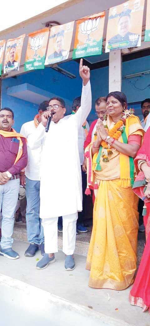 खल्लारी विस का भाजपा कार्यालय शुरू खल्लारी विस का भाजपा कार्यालय शुरू