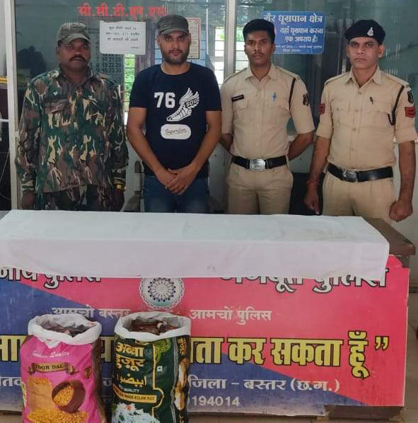 ढाबा में शराब की अवैध बिक्री, मालिक बंदी