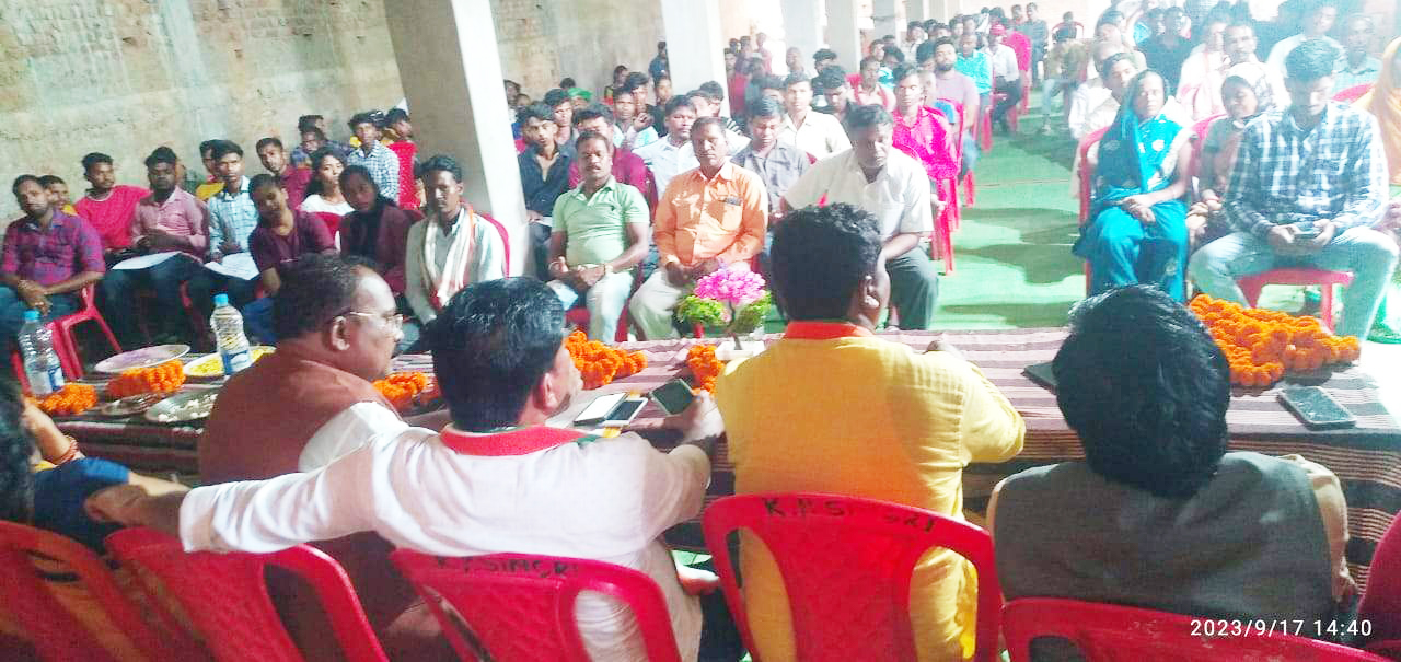 ब्लॉक स्तरीय सेवादल कार्यकारिणी विस्तार में सभी ने फिर से भूपेश सरकार लाने लिया शपथ