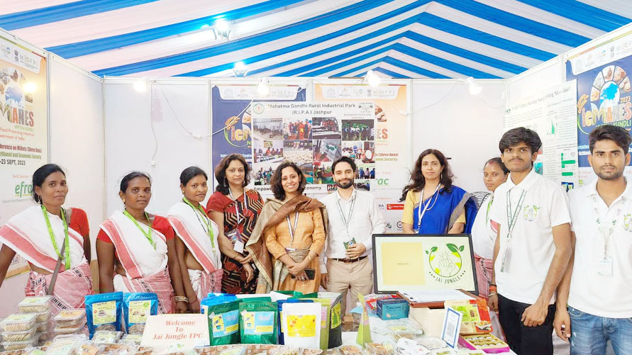 अंतरराष्ट्रीय मिलेट्स सम्मेलन में जशपुर ने अमिट छाप छोड़ी