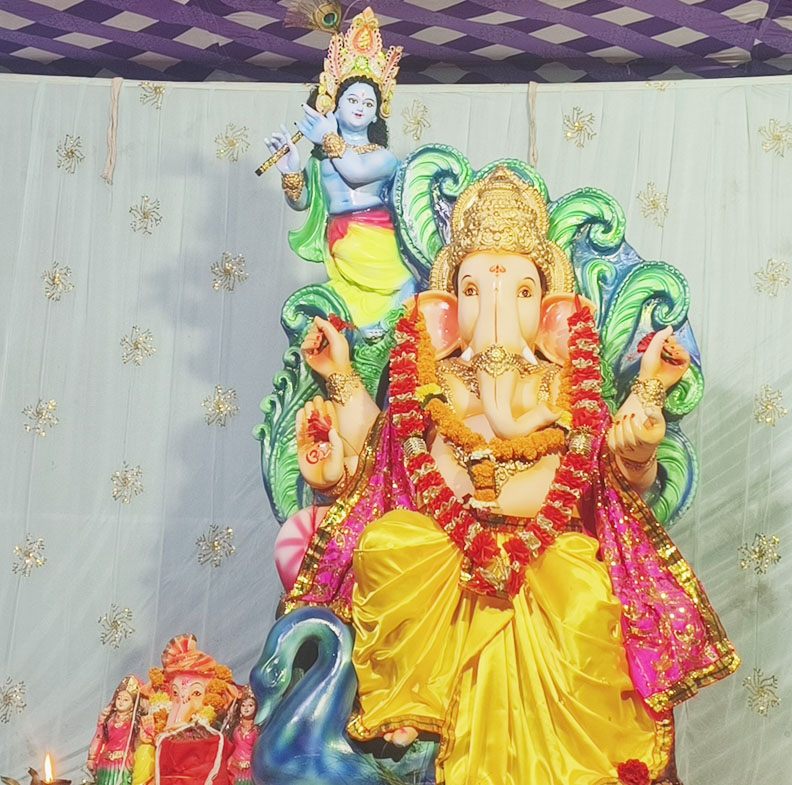 राजनांदगांव में गणेशोत्सव की धूम