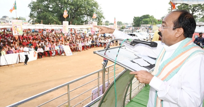 कांटे वाले चम्मच से बासी खाने वाली सरकार  को बदलना होगा - साव