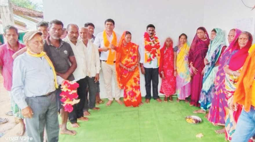 श्रवण मरकाम का जनसंपर्क जारी