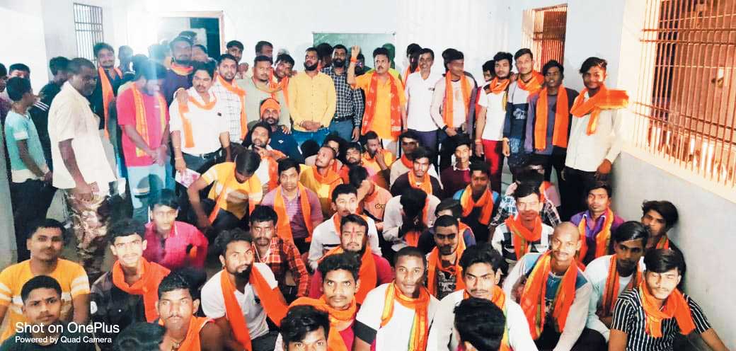 67 युवाओं ने किया भाजपा प्रवेश 67 युवाओं ने किया भाजपा प्रवेश