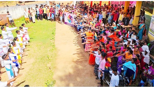पंचायतों को सशक्त बनाने युवोदय कोडानार चैंप्स स्वयंसेवकों को  प्रशिक्षण