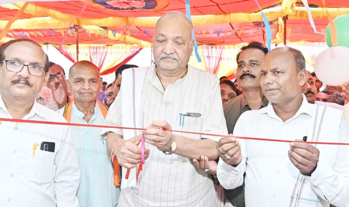 कृषि मंत्री ने 5 करोड़ के विकास कार्यों का किया लोकार्पण कृषि मंत्री ने 5 करोड़ के विकास कार्यों का किया लोकार्पण