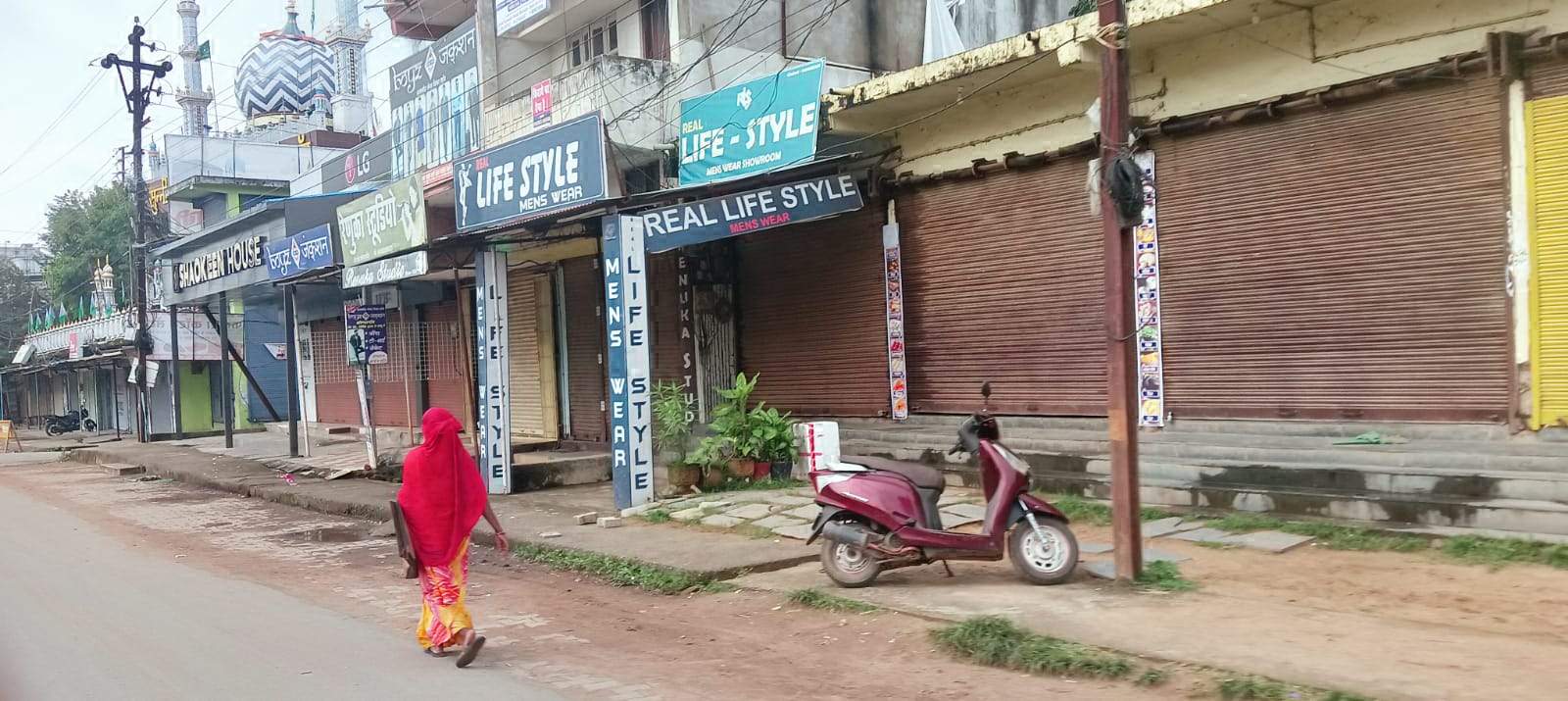 कांग्रेस के आह्वान पर कोंडागांव रहा पूर्णत: बंद