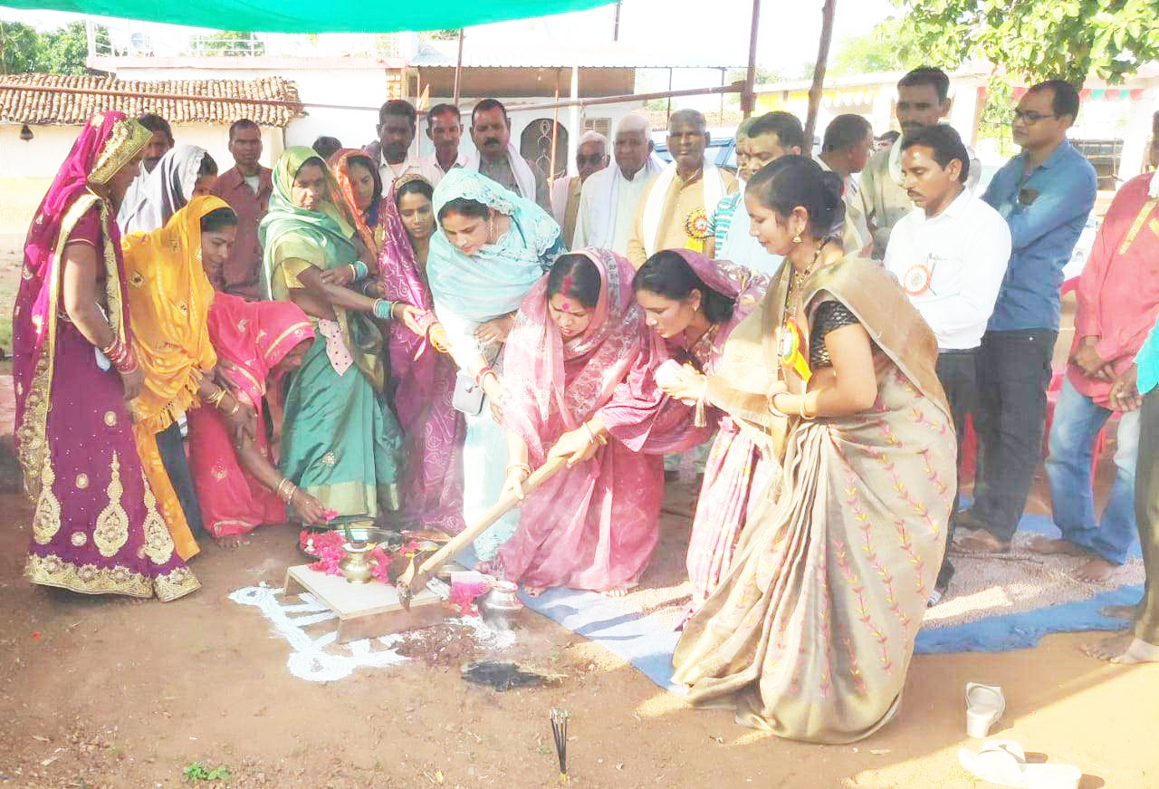 विधायक ने किया लाखों के निर्माण कार्यों का भूमिपूजन
