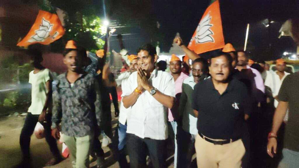 भाजपा से टंकराम प्रत्याशी घोषित, कार्यकर्ताओं में उत्साह 