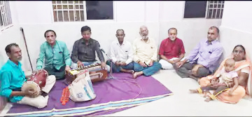 लक्ष्मीनारायण मंदिर में मानस  गान व व्याख्यान 