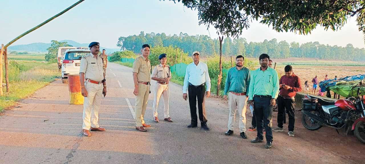 आचार संहिता लगते ही पुलिस ने सीमावर्ती क्षेत्रों में बढ़ाई सुरक्षा