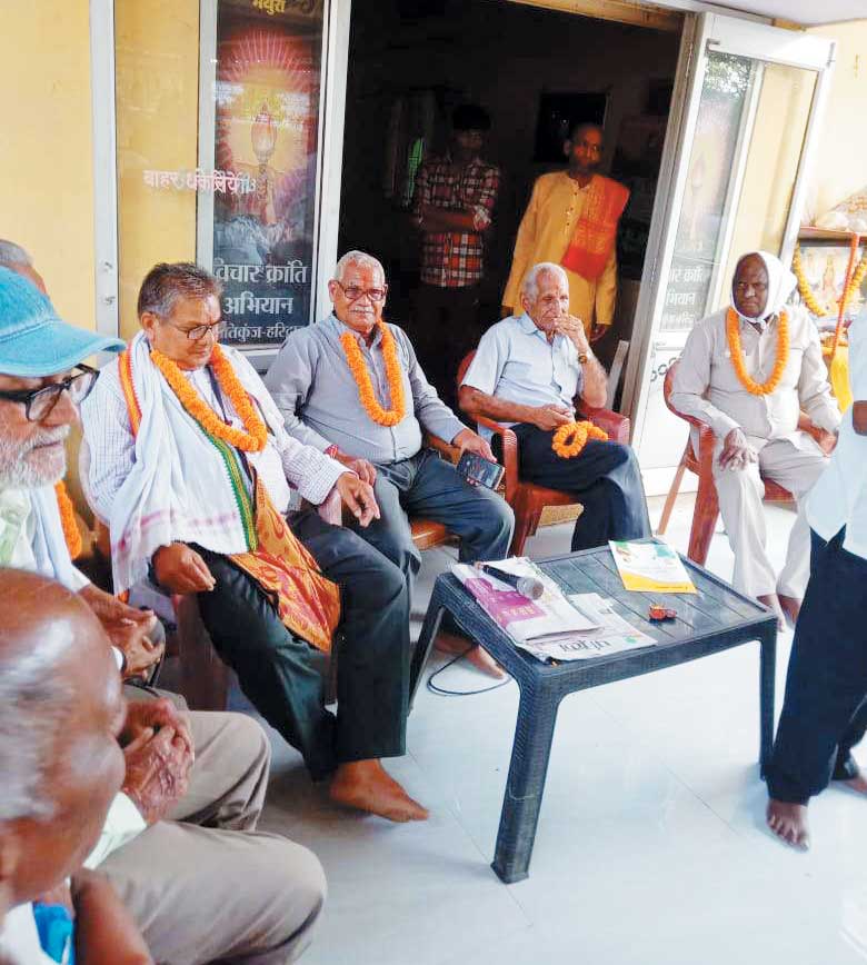 खुमान बने पेंशनर्स एसोसिएशन के तहसील अध्यक्ष