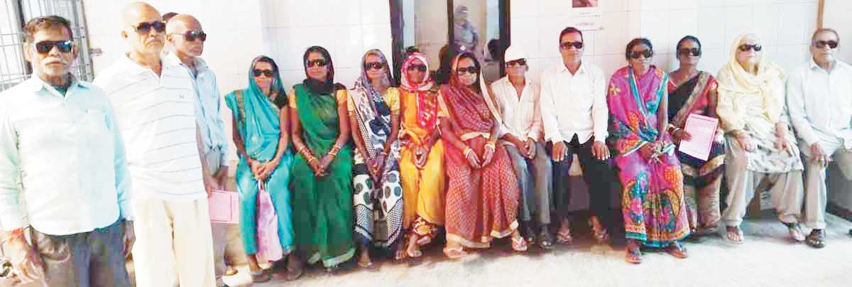 20 मरीजों को मिली नेत्र ज्योति