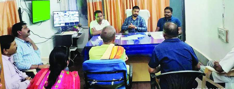 फरसगांव व विश्रामपुरी में शांति समिति की बैठक