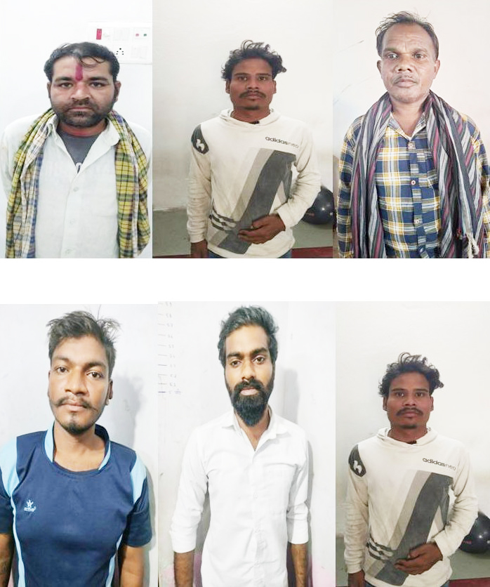 लंबे समय से फरार 6 स्थायी वारंटी समेत 17 वारंटियों को पुलिस ने भेजा जेल लंबे समय से फरार 6 स्थायी वारंटी समेत 17 वारंटियों को पुलिस ने भेजा जेल