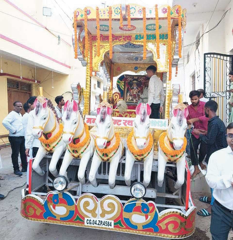 महाराजा अग्रसेन की जयंती पर निकाली शोभायात्रा, कई कार्यक्रम