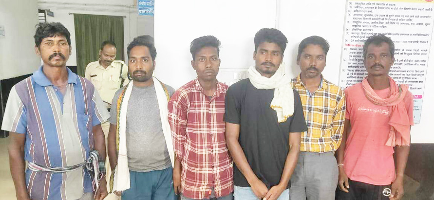 आदर्श आचार संहिता लगते ही  61 असामाजिक तत्व गिरफ्तार