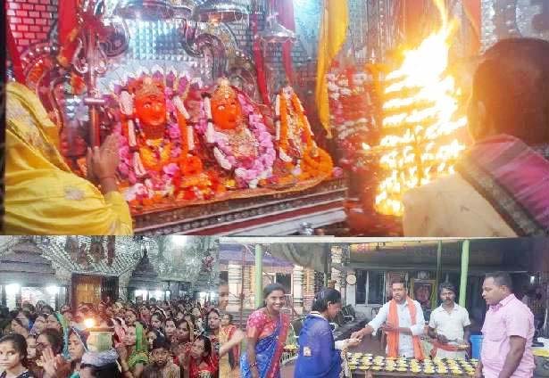 माँ बंजारी धाम में भक्तजनों का तांता