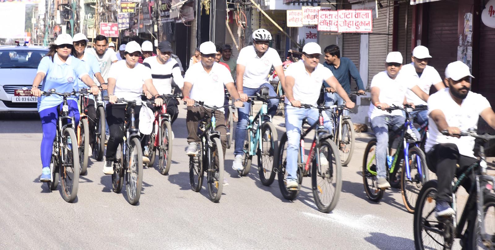 गोल्डन बुक ऑफ वर्ल्ड रिकॉर्ड में स्वीप एक्टिविटी दर्ज