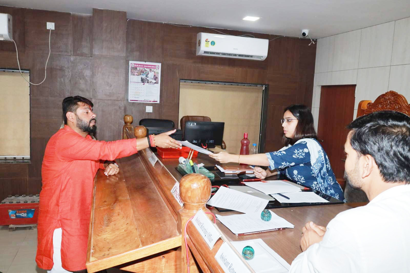 जिले की तीन विस सीटों के लिए 27 ने खरीदे नामांकन फॉर्म, दो ने किए दाखिल  