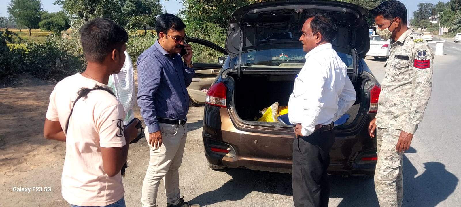 व्यय अनुवीक्षण के नोडल अधिकारी ने एसएसटी चेक पोस्टों का किया निरीक्षण