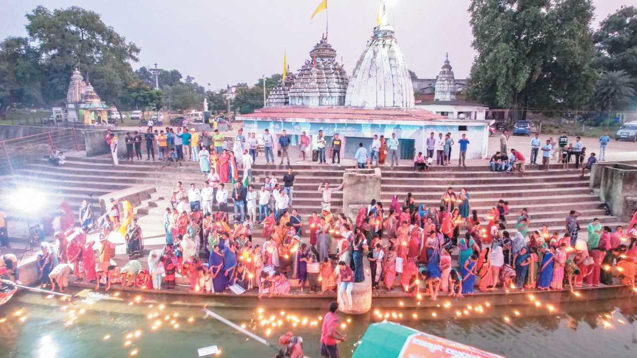  स्वीप गतिविधि के तहत मतदान दीपदान महोत्सव