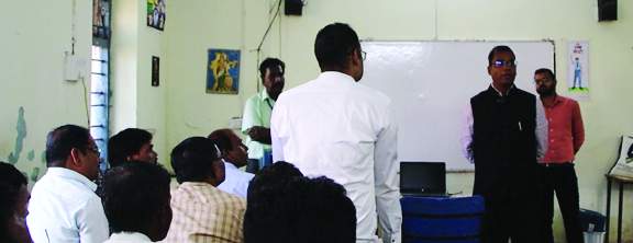 मतदान दलों के द्वितीय चरण का प्रशिक्षण 