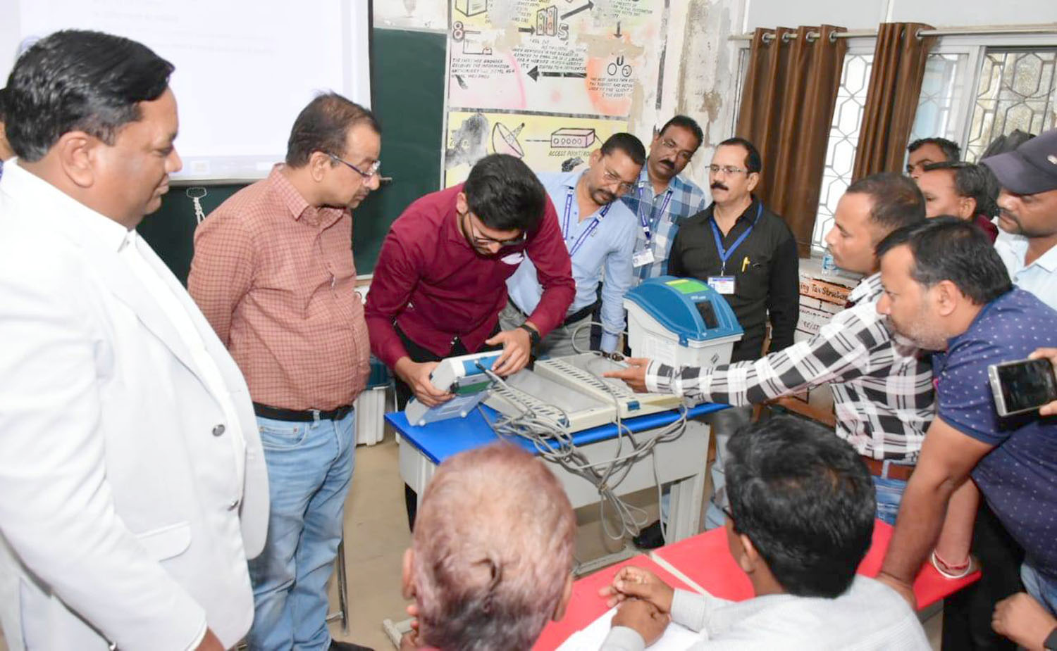 सामान्य प्रेक्षक नायक ने प्रशिक्षण का किया अवलोकन सामान्य प्रेक्षक नायक ने प्रशिक्षण का किया अवलोकन