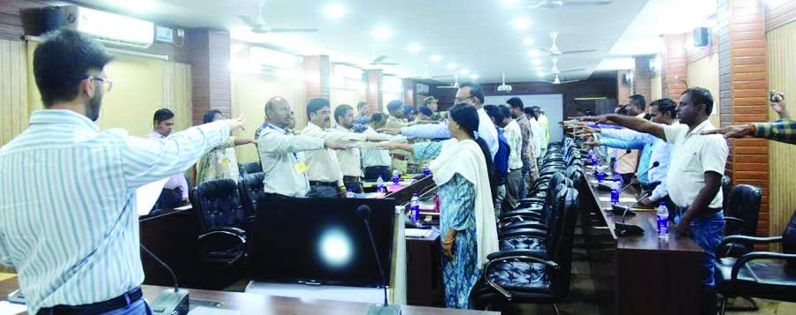 राष्ट्रीय एकता-अखंडता बनाये रखने की शपथ